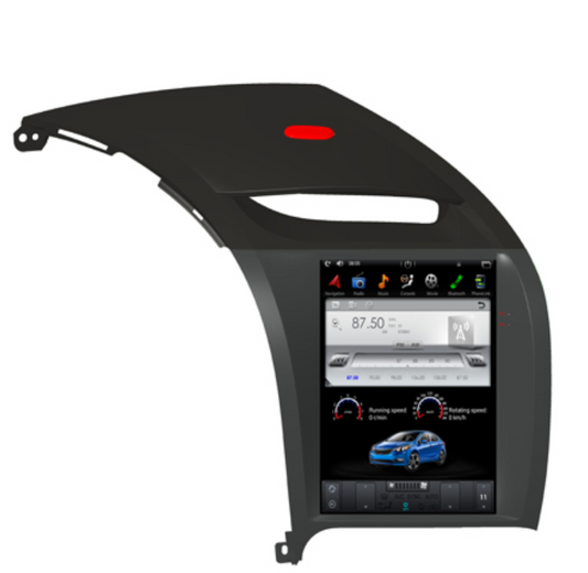 [open box] [ PX6 six-core ] 10.4" Vertical Screen Android 9 Fast boot Navigation Radio for Kia Cerato Forte K3 2012 - 2018-Phoenix Automotive