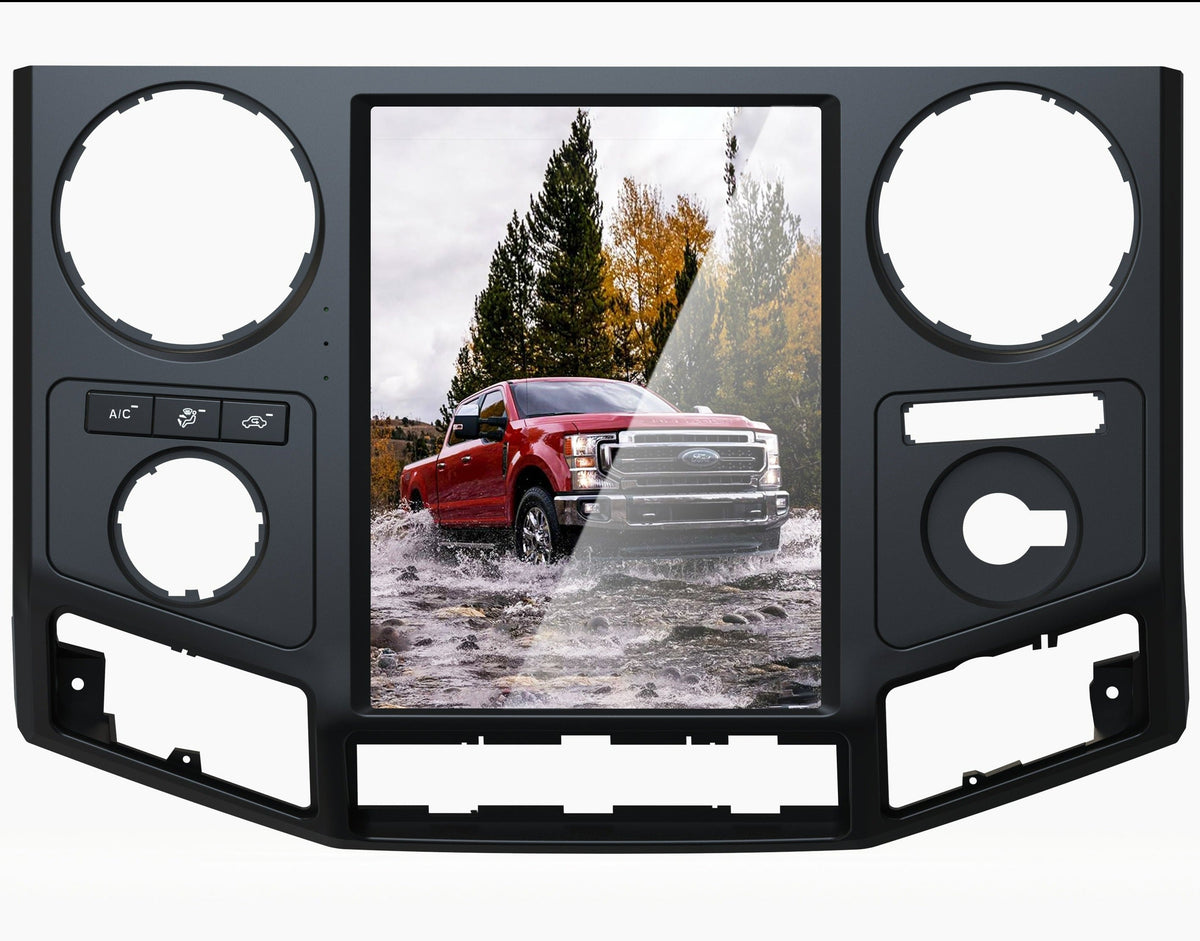 [Open Box] 12.1 inch Android 13/14 Vertical Screen Navigation Radio for Ford F-250 F-350 Super Duty trucks 2008 - 2016-Phoenix Automotive