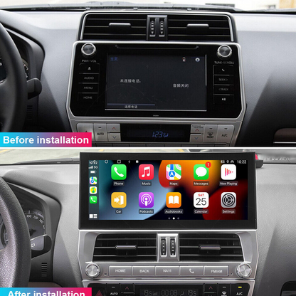 12.3 Inch Android 14 Universal Car Radio Stereo Android Auto Carplay for Toyota Prado 2018-2022-Phoenix Automotive