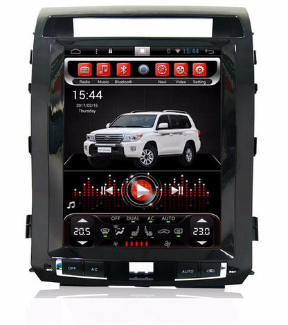 [ G6 octa-core ] 12.1" Vertical Screen Android 13 Fast Boot Navi Radio for Toyota Land Cruiser 2008 - 2015-Phoenix Automotive