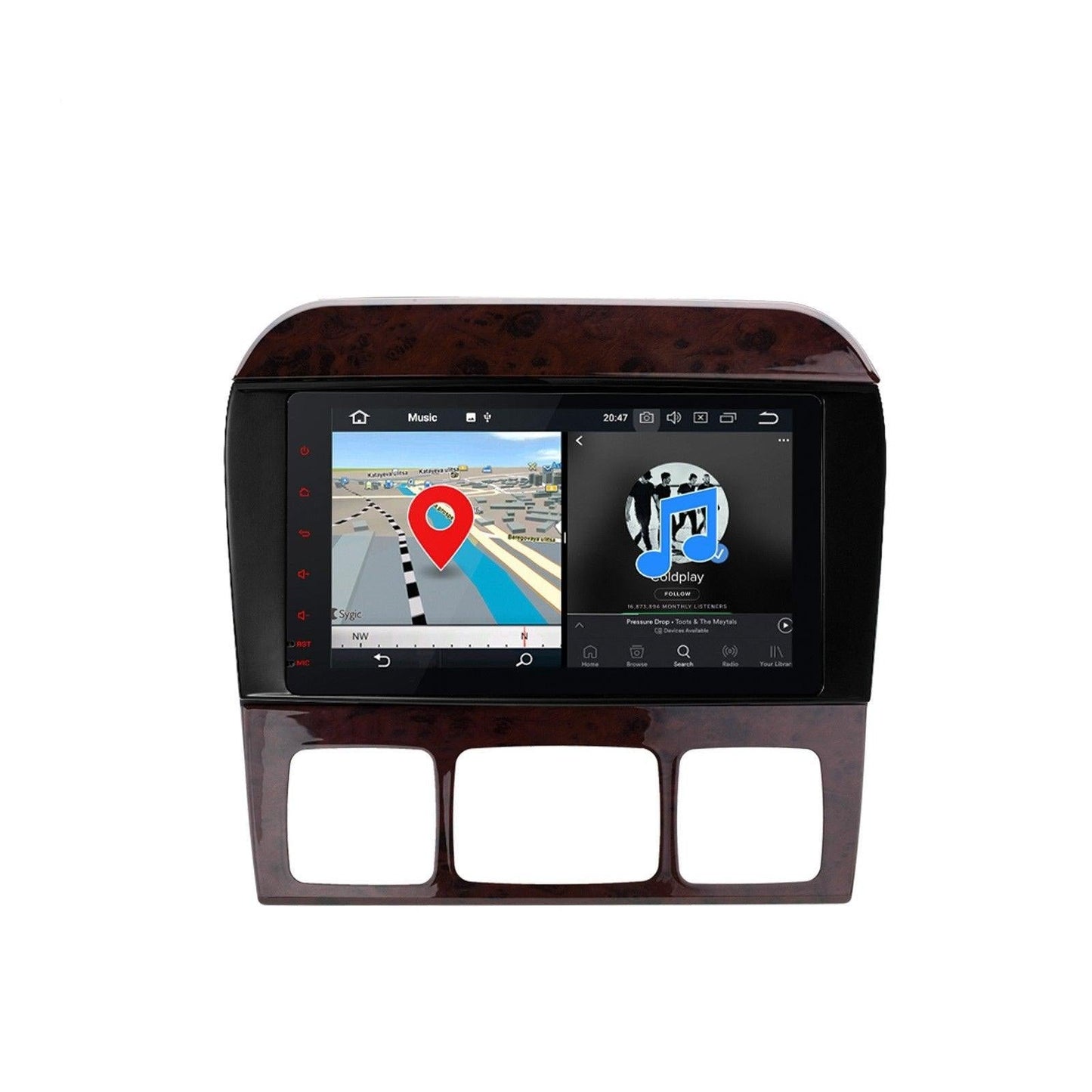 [OPEN BOX] 9" Octa-Core Android Navigation Radio for Mercedes-Benz S-class 1998 - 2005-Phoenix Automotive