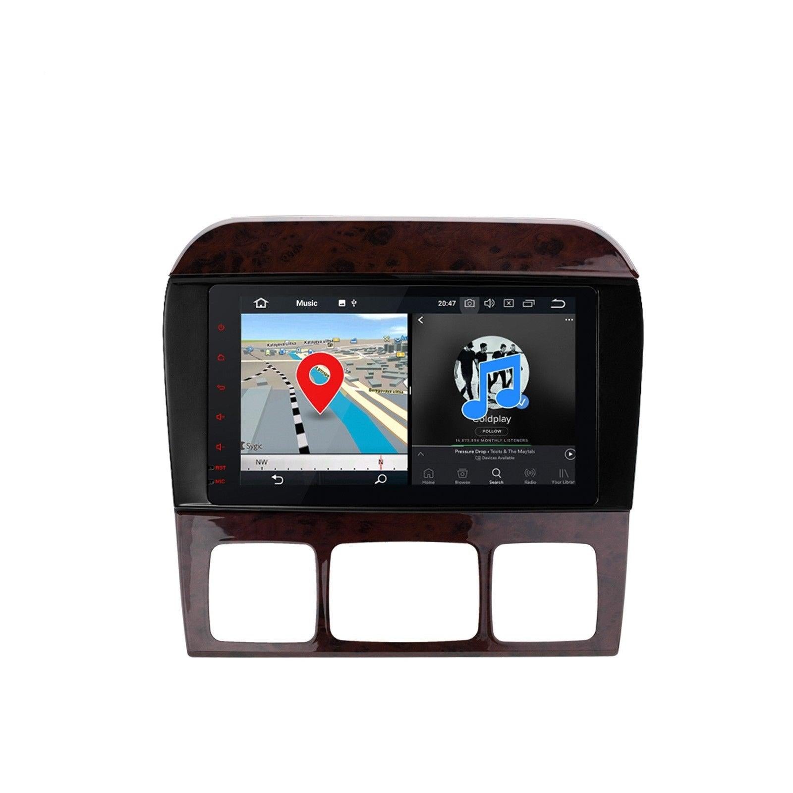 [OPEN BOX] 9" Octa-Core Android Navigation Radio for Mercedes-Benz S-class 1998 - 2005-Phoenix Automotive