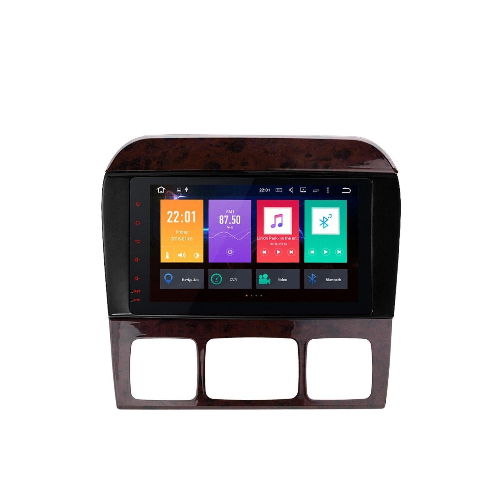 [OPEN BOX] 9" Octa-Core Android Navigation Radio for Mercedes-Benz S-class 1998 - 2005-Phoenix Automotive