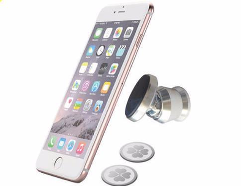 Luxury Universal Car Mount Aluminium Magnetic Phone Holder 360 Degree Rotation-Phoenix Automotive