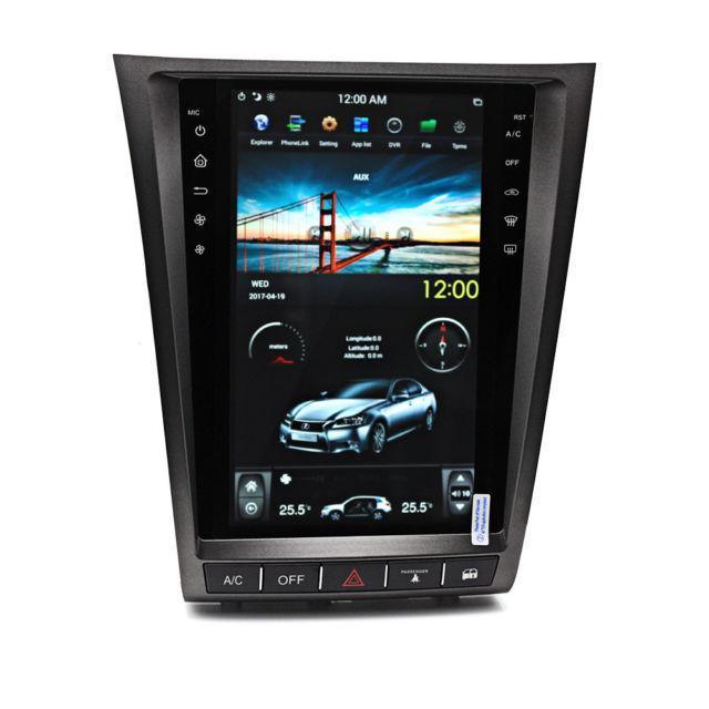 [Open-box] 11.8" Vertical Screen Android Navigation Radio for Lexus GS 300 350 430 450h 460 2005 - 2011-Phoenix Automotive