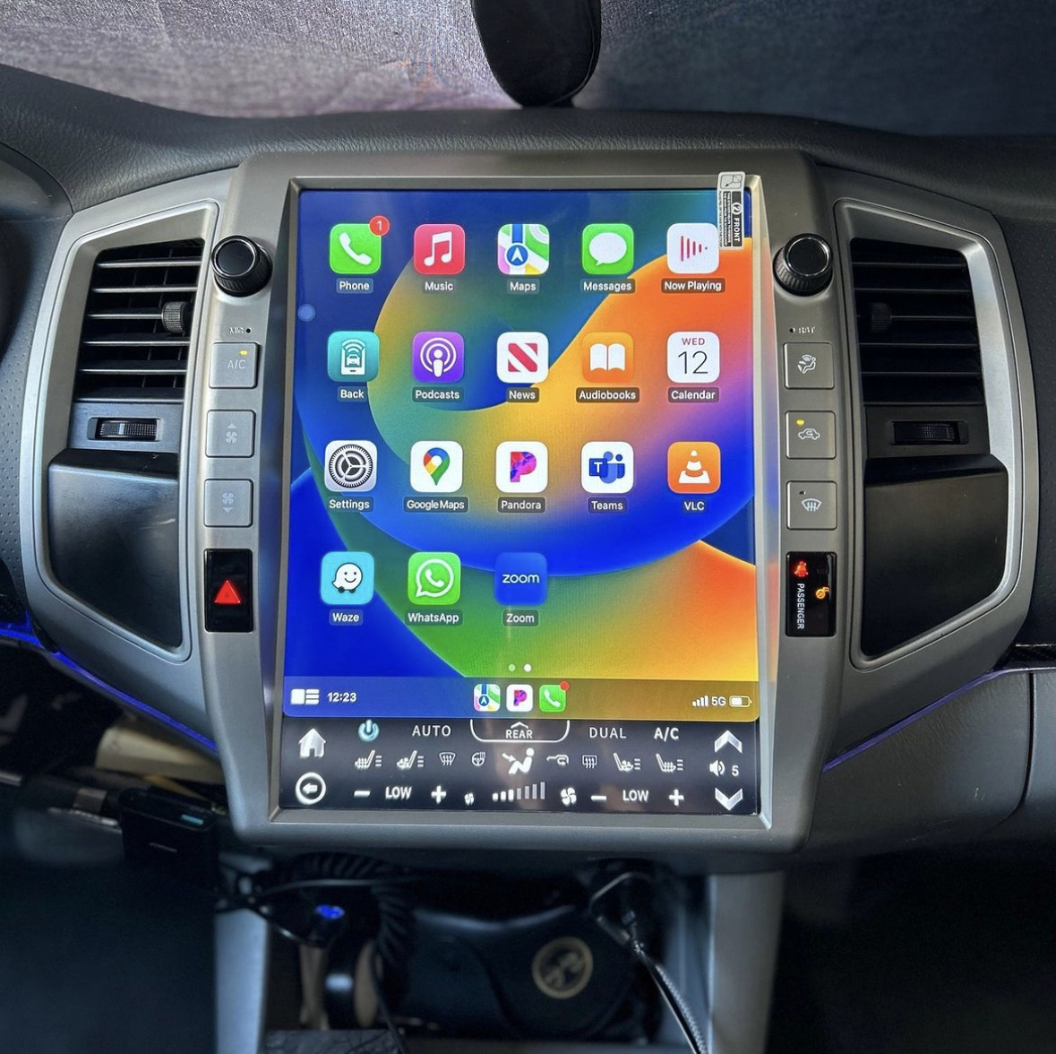 13” Android 13/14 Vertical Screen Navigation Radio for Toyota Tacoma 2005 - 2015-Phoenix Automotive