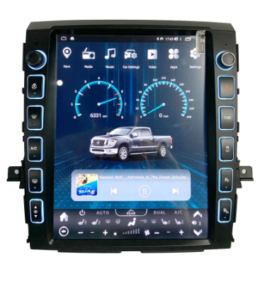 [ Hot-sale] 13” Android 13/14 Vertical Screen Navigation Radio for Nissan Titan (XD) 2016 - 2019-Phoenix Automotive