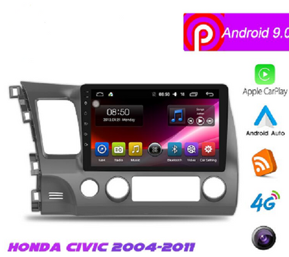 10.1" Android 9 Navigation Radio for Honda Civic 2004 - 2011-Phoenix Automotive