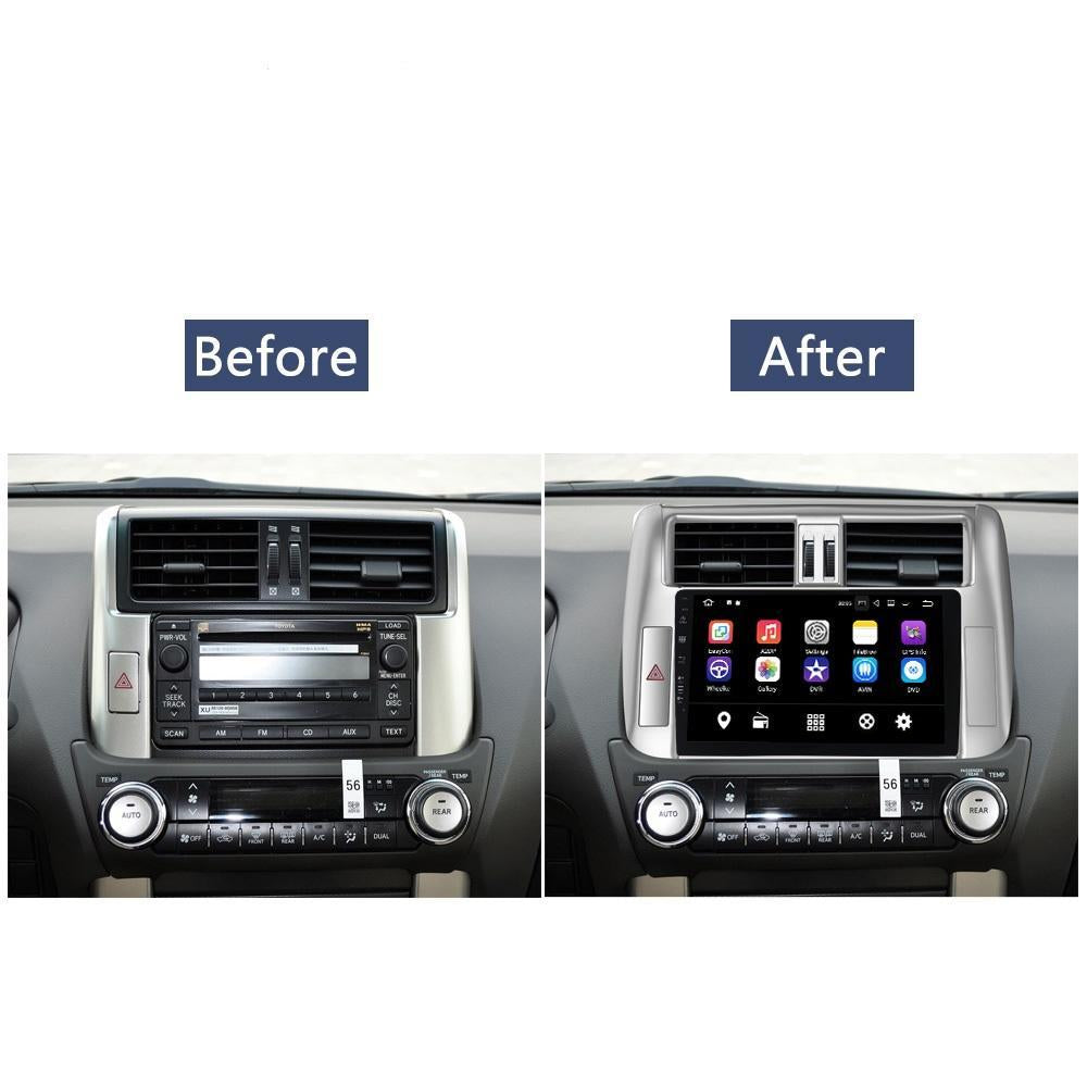 10.2" Octa-core Quad-core Android Navigation Radio for Toyota Prado 2010 - 2013-Phoenix Automotive