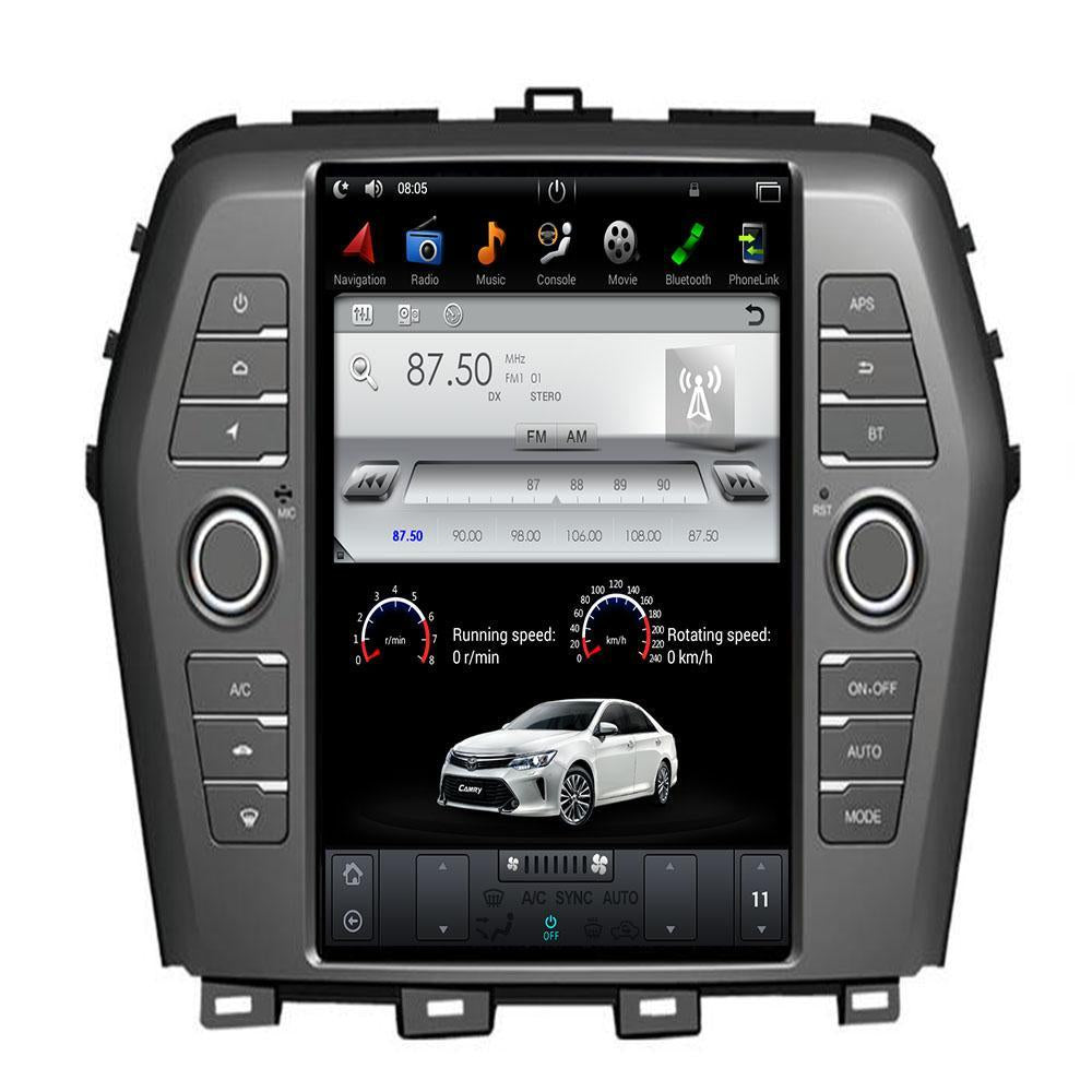[ PX6 six-core ] 10.4" Vertical Screen Android 9 Fast boot Navigation Radio for Nissan Maxima 2016 2017-Phoenix Automotive