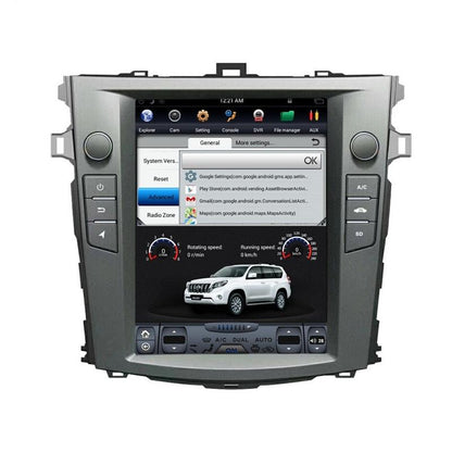 [ G6 octa-core ] 10.4" Vertical Screen Android 11 Fast Boot Navigation Radio for Toyota Corolla 2006 - 2013-Phoenix Automotive
