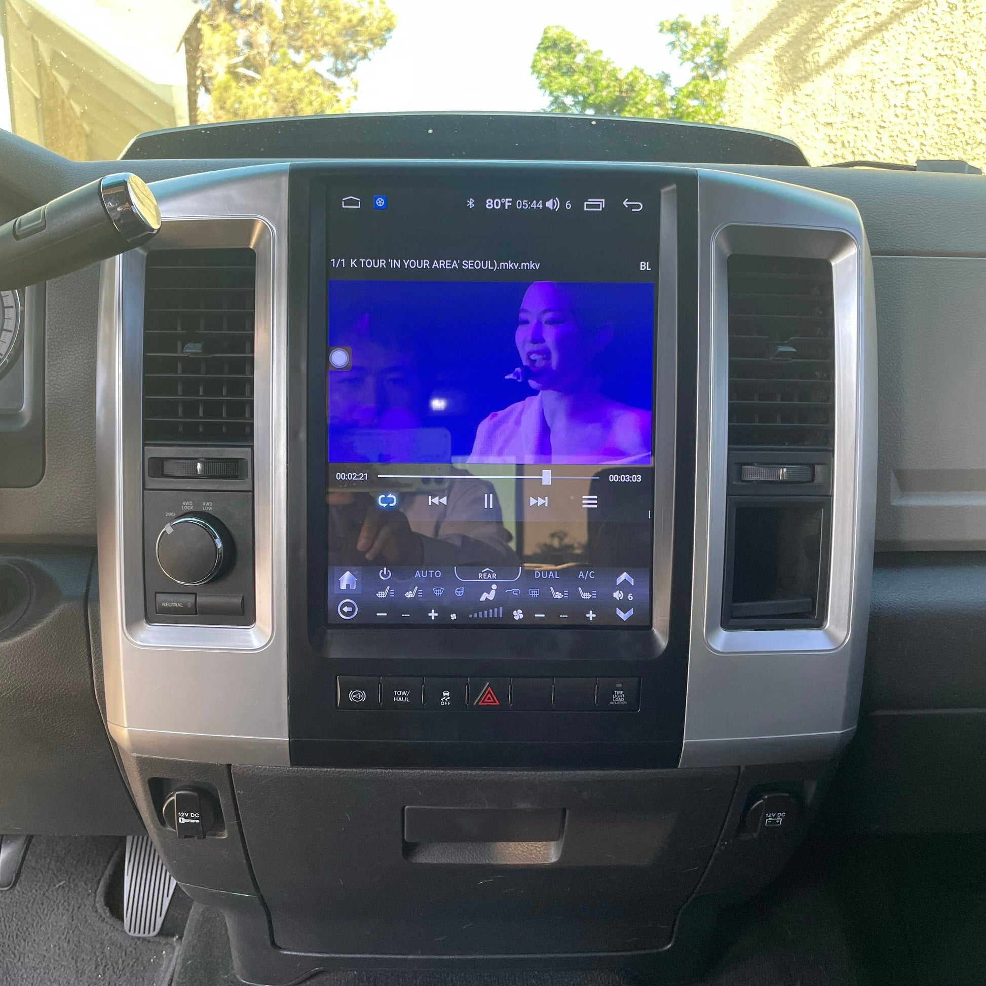 [Open box] 12.1“/ 13" Android 12 Fast boot Vertical Screen Navi Radio for Dodge Ram 2009 - 2018-Phoenix Automotive