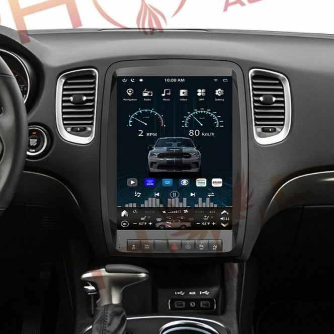 [Open box] 13” Android 10/12 Vertical Screen Navigation Radio for Dodge Durango 2011 - 2020-Phoenix Automotive