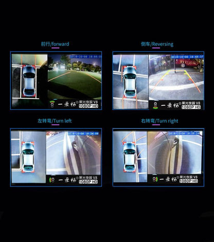 360 Degree Panoramic 3D Advanced Around View Monitoring System Car Camera Recorder DVR-Phoenix Automotive