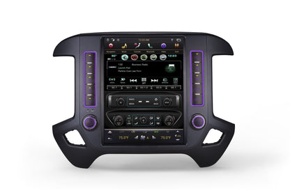open box [PX6 SIX-CORE]12.1" Android 9 fast boot Vertical Screen Navigation Radio for Chevrolet Silverado GMC SIERRA 2014 - 2018-Phoenix Automotive