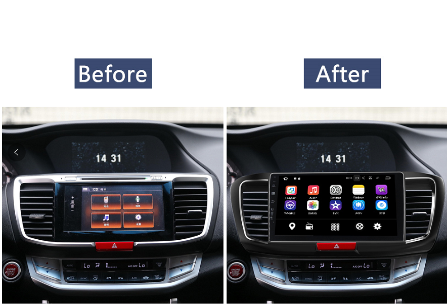 10.1" Octa-Core Android Navigation Radio for Honda Accord 2013 - 2017-Phoenix Automotive