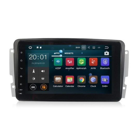 8" Octa-Core Android Navigation Radio for Mercedes-Benz CLK SLK ML G 1998 - 2004-Phoenix Automotive