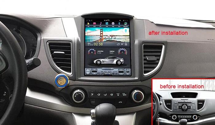 [ G6 octa-core ] 10.4" Vertical Screen Android 11 Fast boot Navi Radio for Honda CR-V 2012-Phoenix Automotive