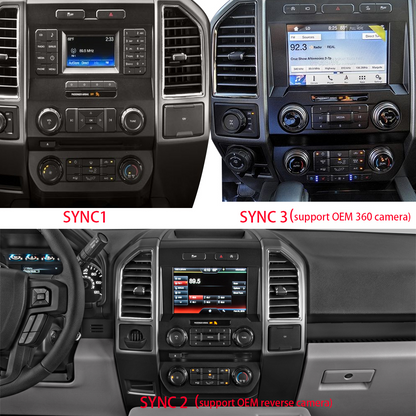 Open Box [ PX6 SIX-CORE ] 13" Android 9 Fast boot Navi Radio for Ford F-150 2015 - 2019-Phoenix Automotive