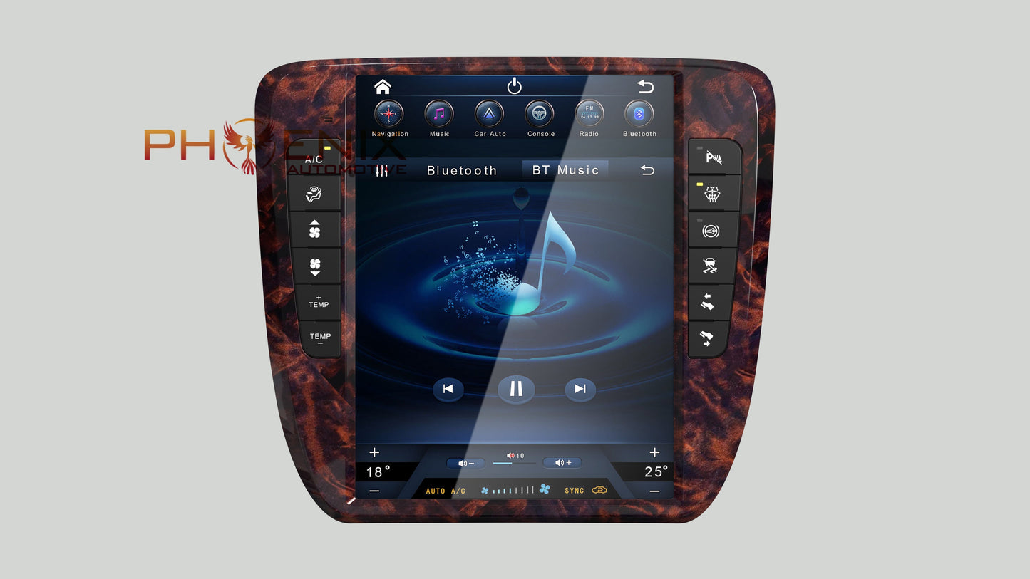 [Open Box] 13" Android 10/12 Navigation Radio for Chevrolet Silverado Tahoe Suburban GMC Yukon Sierra Avalanche 2007 - 2014-Phoenix Automotive