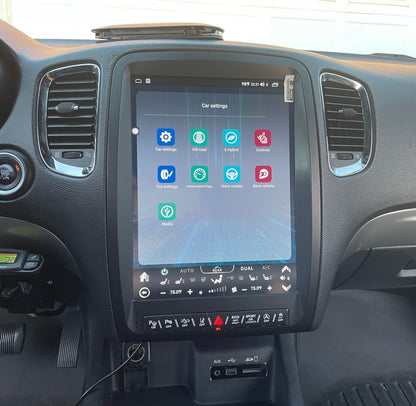 [ New ] 13” Android 12 Vertical Screen Navigation Radio for Dodge Durango 2011 - 2020-Phoenix Automotive