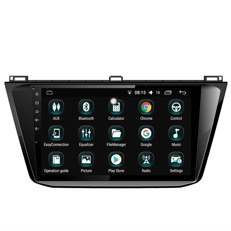 10.1" Octa-Core Android Navigation Radio for VW Volkswagen Tiguan 2018 2019-Phoenix Automotive
