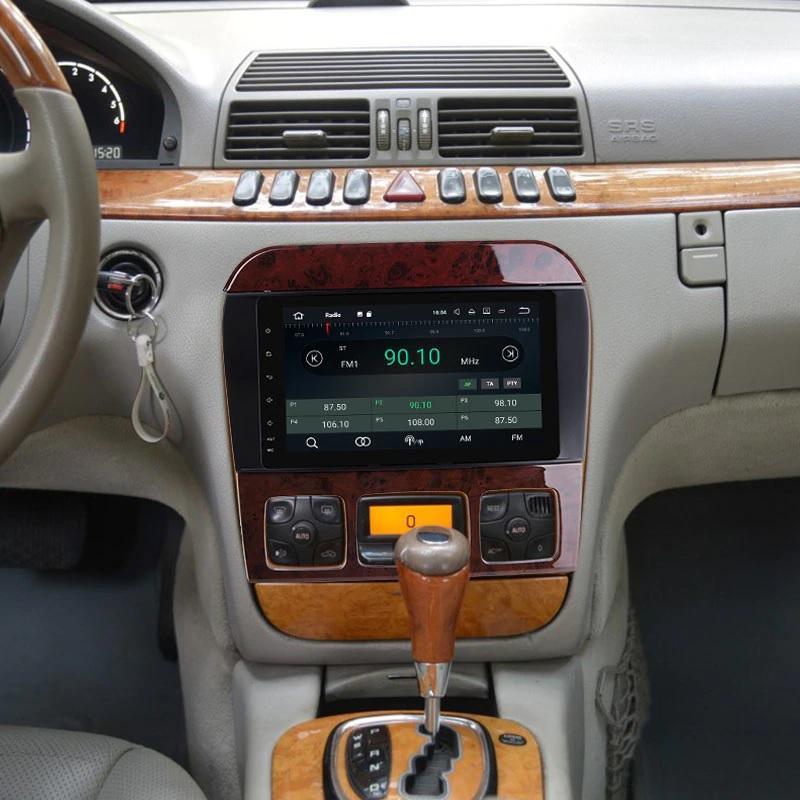 9" Octa-Core Android Navigation Radio for Mercedes-Benz S-class 1998 - 2005-Phoenix Automotive