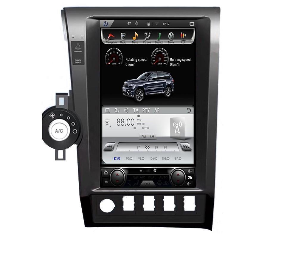 Open Box 13.6" Android Vertical Screen Navigation Radio for Toyota Tundra 2007 - 2013-Phoenix Automotive
