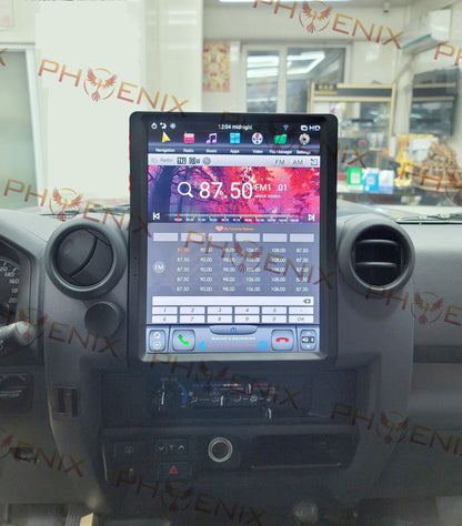 [ G6 octa-core ] 13" Vertical Screen Android 11 Fast Boot Navi Radio for Toyota Land Cruiser LC70 LC75 LC76-Phoenix Automotive