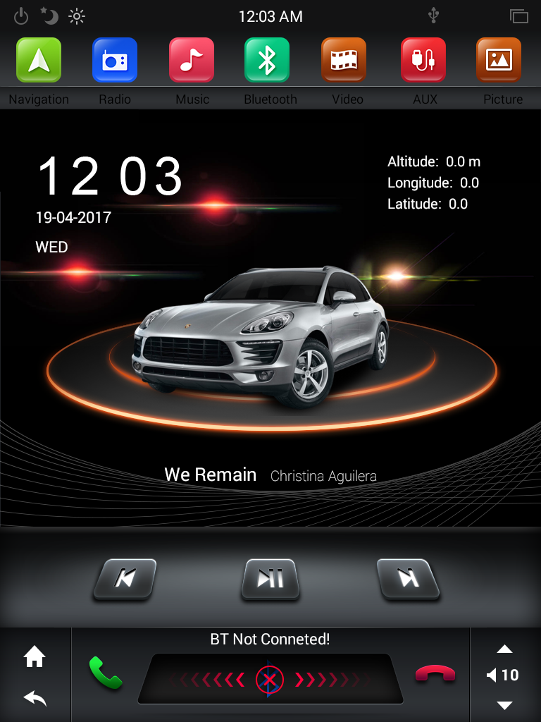 9.7" Universal Vertical Screen Android 9.0 Navigation Radio-Phoenix Automotive