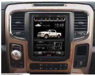 [Open box] 10.4" Android Vertical Screen 3 button Navi Radio for Dodge Ram 2013 - 2018-Phoenix Automotive