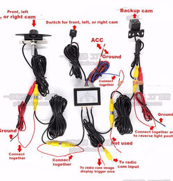 2 Channel RCA car camera automatic control module switch box-Phoenix Automotive