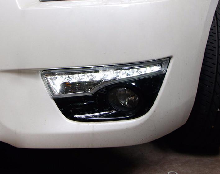 Pair Plug and Play LED Daytime Running Light Lamp DRL for 2013