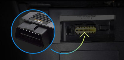 KeeperDog OBD to USB female power adapter cable 12 v 24 v 36 v to 5 v 50 cm 20 inch long-Phoenix Automotive