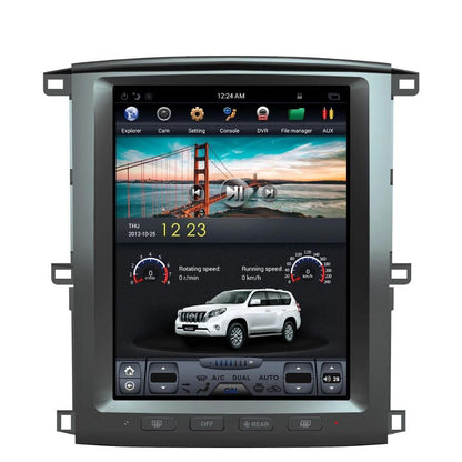 12.1" Vertical Screen Android Fast boot Navi Radio for Toyota Land Cruiser LC100 2002 - 2007-Phoenix Automotive