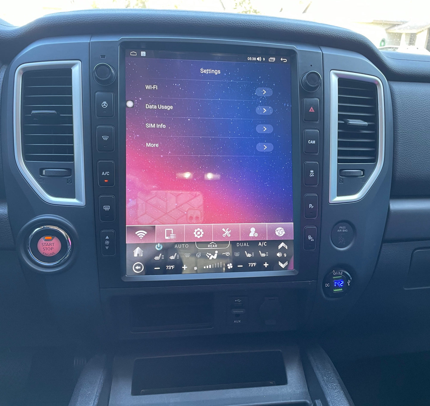 [ Hot-sale] 13” Android 12 Vertical Screen Navigation Radio for Nissan Titan (XD) 2016 - 2019-Phoenix Automotive