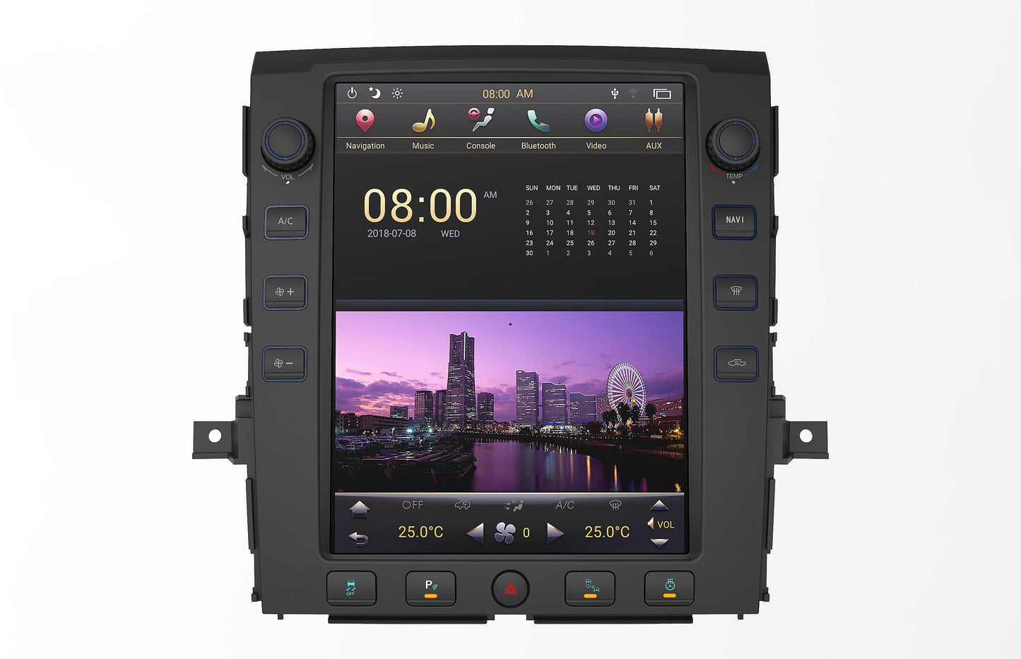 [ open box ] 12.1” Android 9.0 Six-core Vertical Screen Navigation Radio for Nissan Titan 2016 - 2019-Phoenix Automotive