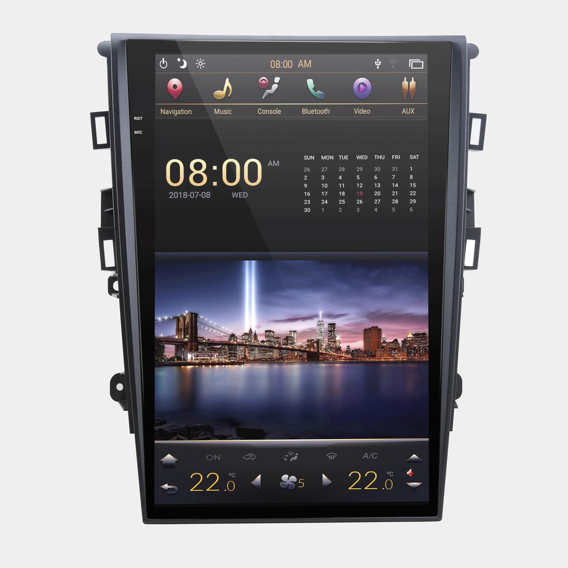 [Open box] [PX6 SIX-CORE] 13.6" Vertical screen Android 9 Fast boot Navigation radio for Ford Fusion 2013-2020-Phoenix Automotive