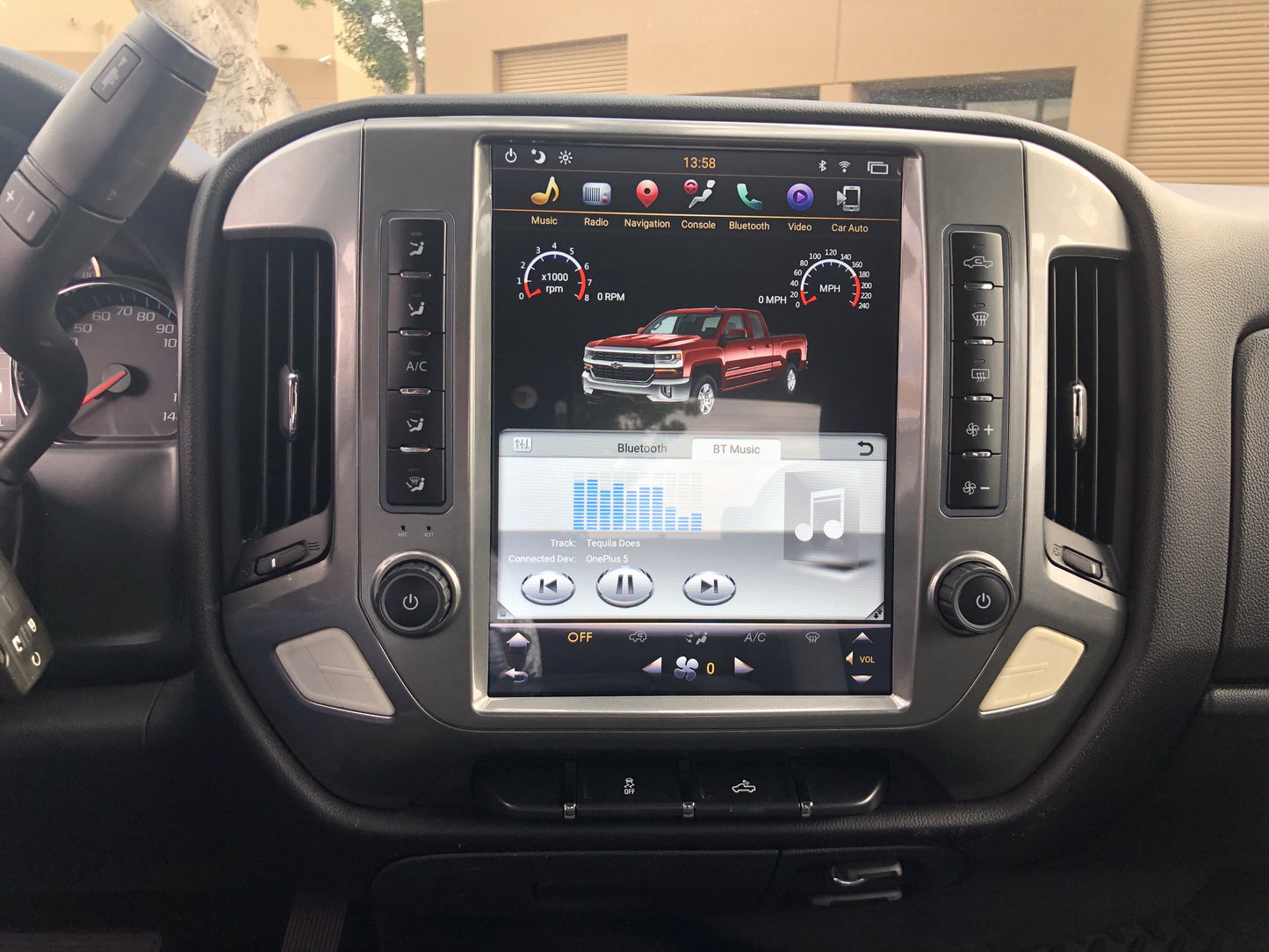 [ PX6 SIX-CORE ] [Special Edition] 12.1" Android 9 Fast boot Navi Radio for Chevy Silverado GMC SIERRA 2014 - 2019-Phoenix Automotive