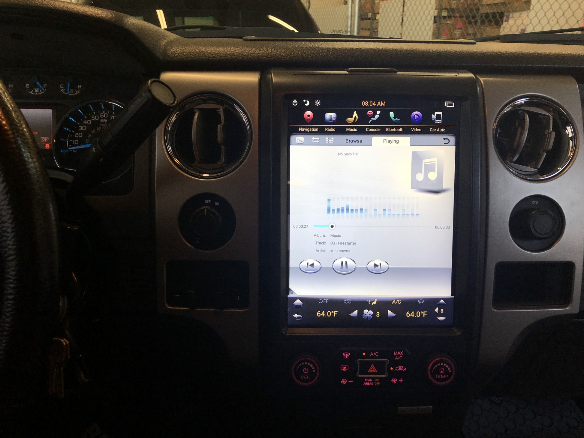 [Open box] [PX6 six-core] 12.1 inch vertical screen Android 8.1 Fast boot navigation receiver for 2009 - 2014 Ford F-150-Phoenix Automotive