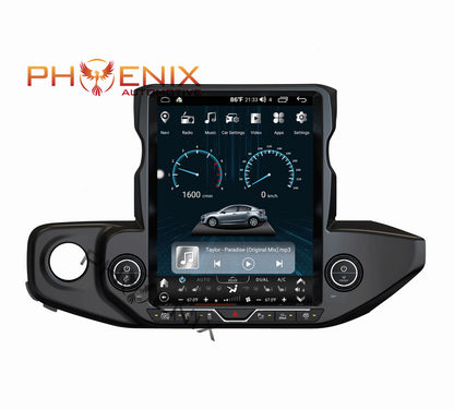 [ Hot-sale ] 12.1” Android 9 / 10 Vertical Screen Navigation Radio for Jeep Wrangler JL 2018 - 2022-Phoenix Automotive