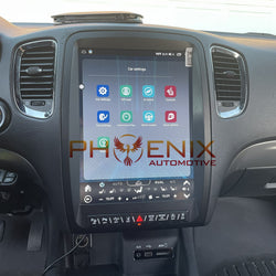 [ New ] 13” Android 10 Vertical Screen Navigation Radio for Dodge Durango 2011 - 2020-Phoenix Automotive