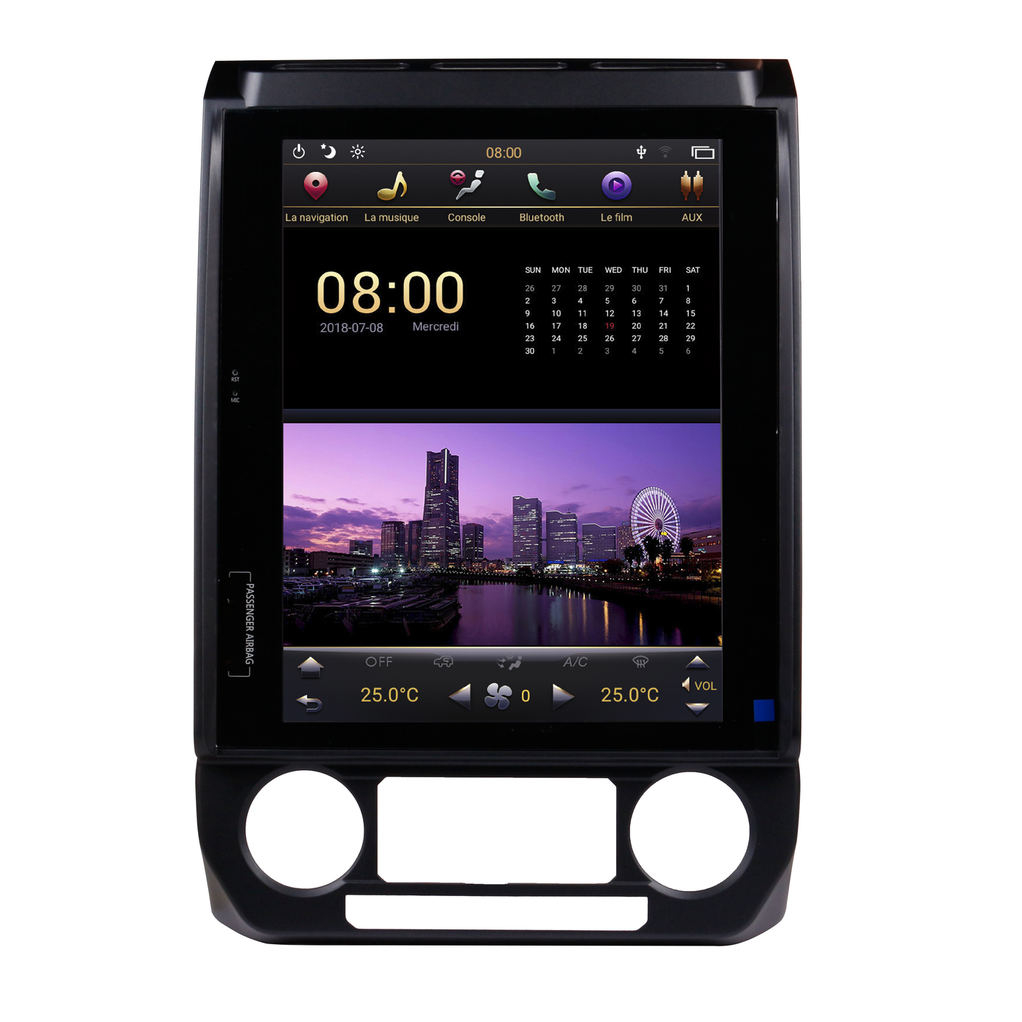 [Open box] 12.1" Android Vertical Screen Navigation Radio for Ford F-150 F-250 F-350 2015 - 2019-Phoenix Automotive