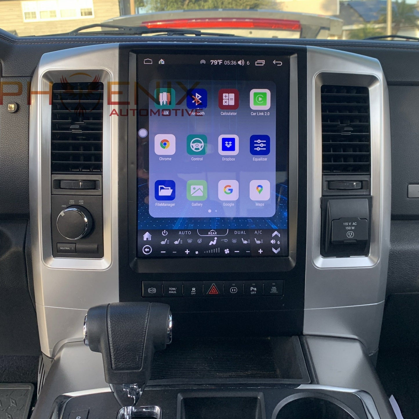 [Open box] 12.1“/ 13" Android 10 Fast boot Vertical Screen Navi Radio for Dodge Ram 2009 - 2018-Phoenix Automotive