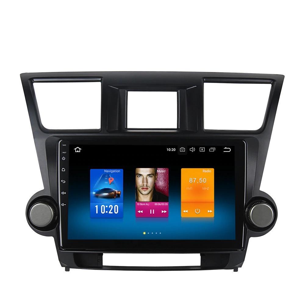 10.2" Octa-core Quad-core Android Navigation Radio for Toyota Highlander 2009 - 2012-Phoenix Automotive