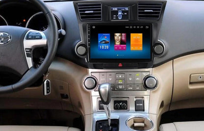 10.2" Octa-core Quad-core Android Navigation Radio for Toyota Highlander 2009 - 2012-Phoenix Automotive