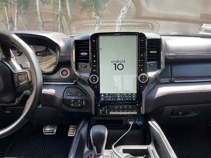 [ Hot-selling ] 13.6” Android 10 Vertical Screen Navigation Radio for Dodge Ram 2019- 2022