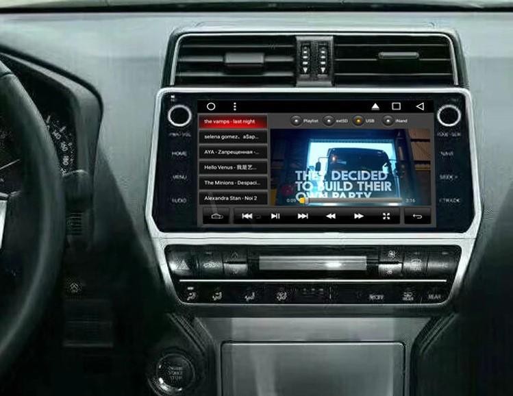 10.2" Octa-core Quad-core Android Navigation Radio for Toyota Prado 2018-Phoenix Automotive