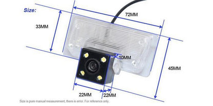 Backup Camera Reverse Camera Rear View CCD Camera For Nissan Altima Teana Sentra Sylphy-Phoenix Automotive