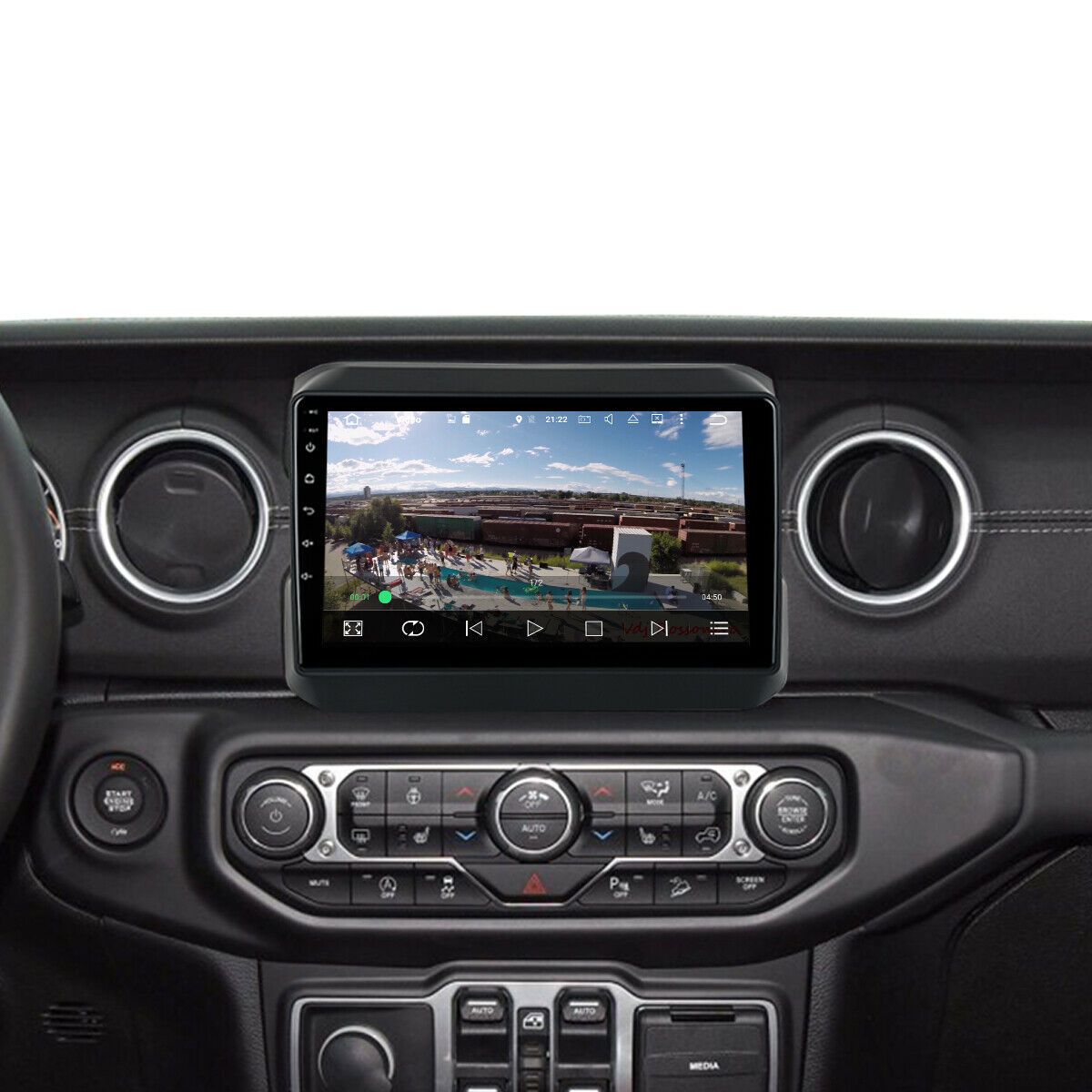 9" Octa-Core Android Navigation Radio for Jeep Wrangler 2018 - 2019-Phoenix Automotive